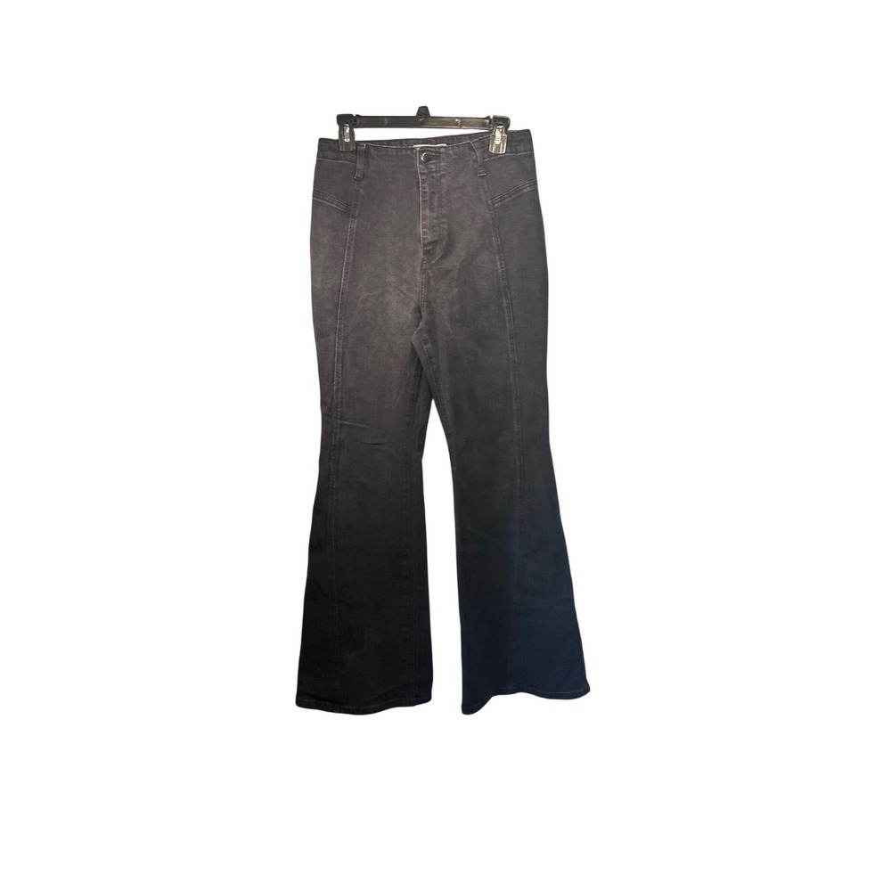 Vibrant‎ M.I.U Black Flare Jeans Women Size 11 W29 Made in USA